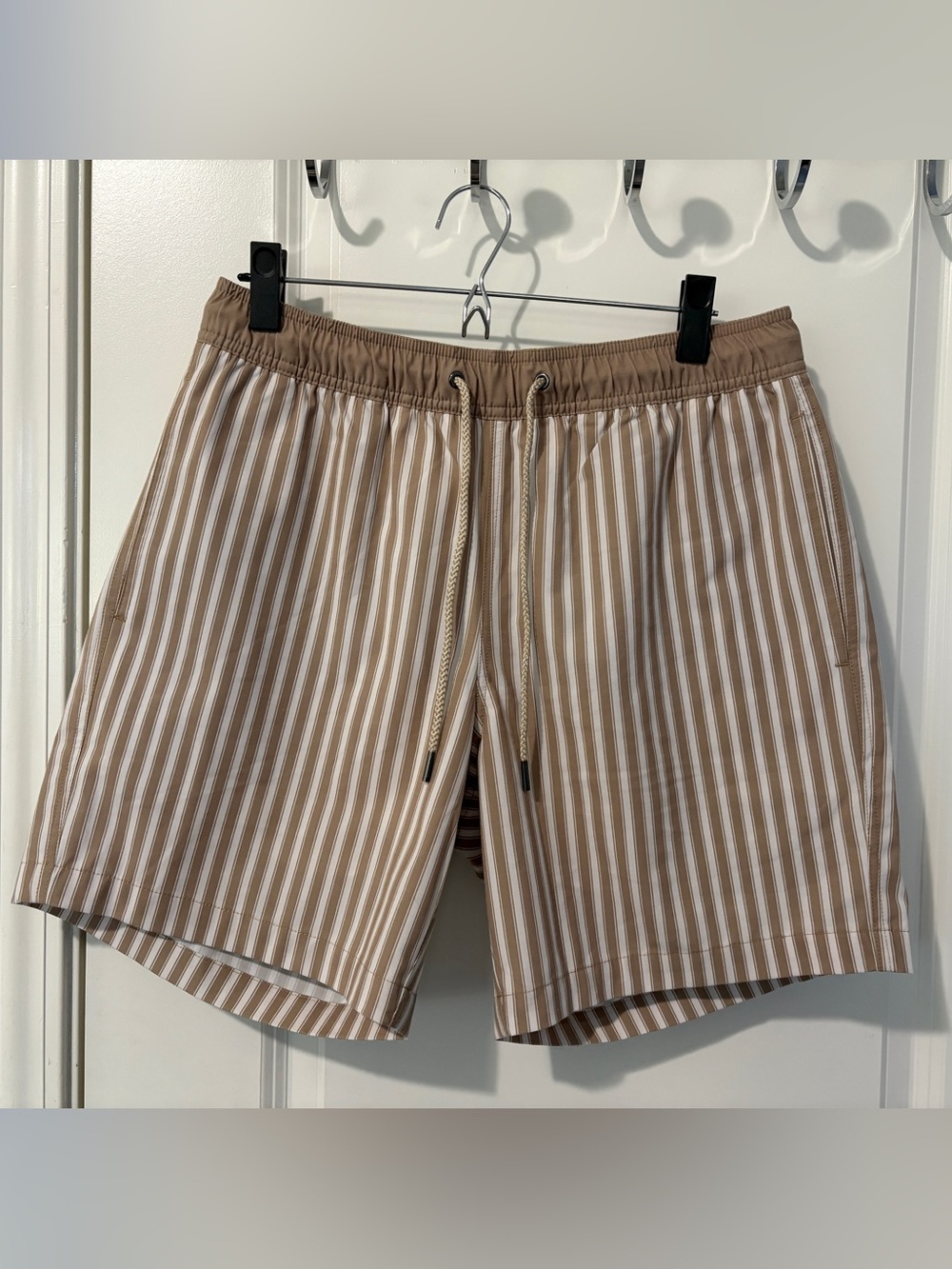 Fair Harbor X Rothy’s Bayberry Swim Trunk Men's Large Lined Shorts 7"